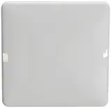 Schneider Electric Elso 503014 Blindabdeckung rastbar 1-fach 80x80 RENOVIERUNG reinweiß, Made in Germany