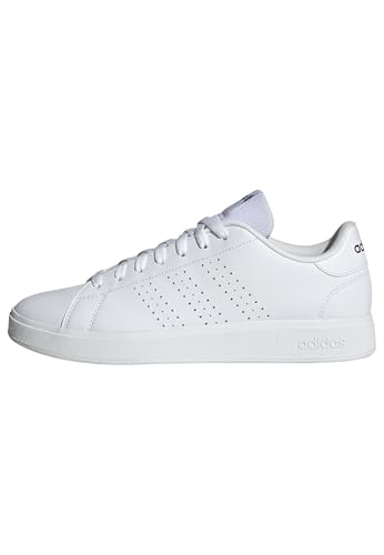 adidas Herren Advantage Base 2.0 Shoes Schuhe, Cloud White/Cloud White/Shadow Navy, 42 2/3 EU