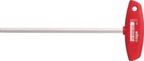 Wiha Stiftschlüssel mit Quergriff Sechskant glanzvernickelt (00914) 4 x 200 mm