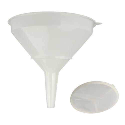 Trichter groß Ø 30cm mit Sieb zum Abfüllen von Bier, Wein und Saft – Nachhaltig, Wiederverwendbar und Effizient für Hobbybrauer & Weinmacher