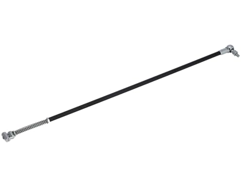 Moto Basic Parts Racing Bremsgestänge 485mm, Kugelgelagert, Schwarz eloxiert - für Simson S50, S51, S53, S60, S73