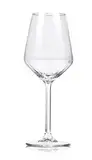 alpina Weingläser Weißwein - Weingläser Set 4 Teilig - Weinglas 38cl - Spülmaschinenfeste Weißweingläser - Wein Geschenk für Weisswein - Glas