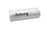 Generic Zeitung Aufkleber mit Zeitungssymbol, Schwarz, Vinyl, Matt, Vintage, Aufkleber, 19 x 4 cm, für Glas, Holz, Keramik, Metall, Wand, Indoor/Outdoor, wetterfest, 1 Stück