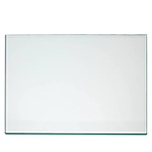 Glasplatte | Glasregal | Glasscheibe - Klarglas - 4 mm Stärke - (89,96 EUR/qm) -Viele Maße lieferbar - 460 mm x 350 mm