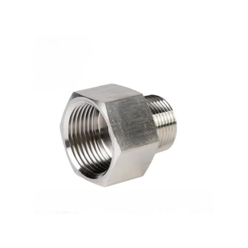 1 Stück Reduzierstück aus Edelstahl 304, M20-Innengewinde auf BSPP-Außengewinde, Sechskant-Reduzierbuchse, Hochdruckanschluss(1/8inch)