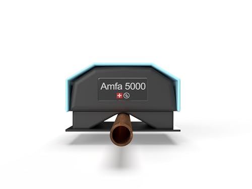 Amfa5000® Kalkfilter Wasserleitung und Wasserenthärter Dusche, Waschmaschine, und Trinkwasser | Magnetische Entkalker Wasserhahn & Wasserkocher Professioneller Antikalk für Einfamilienhaus