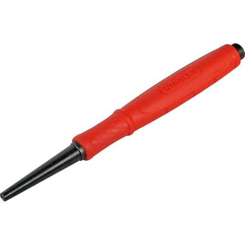 Stanley Nageltreiber Dynagrip (2,4 mm Durchmesser, induktionsgehärteter Stahl, abgeflachte Spitze) 0-58-913