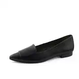 Paul Green Damen, Frauen Klassische Ballerinas,Sommerschuhe,Ballerina-Schuhe,Ballett-Schuhe,Ballet-Flats,flach,Schwarz (JA),40.5 EU / 7 UK