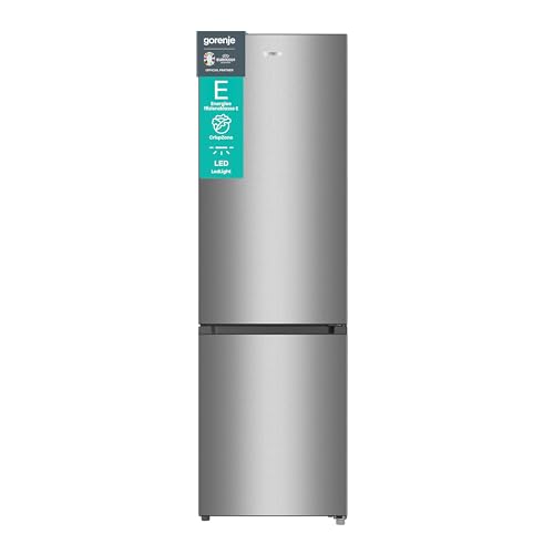 Gorenje RK 4182 PS4 Kühl-Gefrier-Kombination/ Höhe 180 cm/ Kühlen 198 L/ Gefrieren 66 L/ LED Beleuchtung, Edelstahl- Look