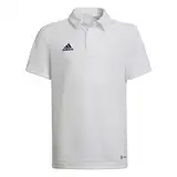 adidas Unisex ENT22 Y Polo Shirt, White, 164