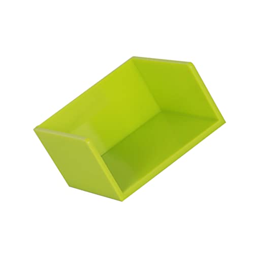 HAPINARY Kasten Aufbewahrungskiste Spender für Selbstklebende Notizen Notizblockhalter Storage Boxes aufbwahrungs-Box aufbewahrungbox Desktop-Organizer-Büro Desktop-Notizen-Container Green