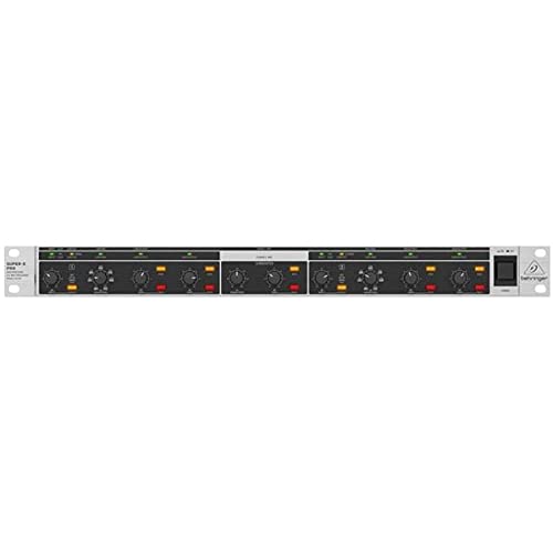 Behringer SUPER-X PRO CX2310 V2 Hochpräzise Stereo 2-Wege/Mono 3-Wege Frequenzweiche mit Subwoofer-Ausgang