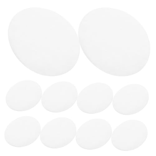 Yardenfun 100 Stück Laborfilterpapier Runde Filterblätter für Qualitative Experimente Säure Alkalibeständig Effiziente Filtration für Laboranwendungen