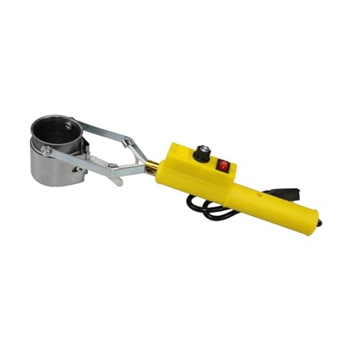 YQVEOT Löttiegel, 300W/500W Tragbarer Löttopf Zinnschmelzofen Handheld Einstellbare Temperaturregelung Entlötbadwerkzeug Lötzubehör(300W)