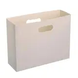 Kreativer faltbarer Aufbewahrungskorb, Buchständer, Box, Schreibtisch-Organisation, Studentenakte, Aufbewahrungsbox, Buchclip, Buchständer, Schreibwaren-Organizer, Schubladen (Beige, A)