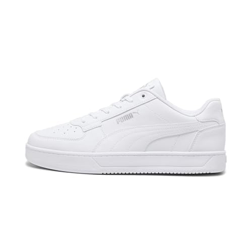 PUMA Unisex Caven 2.0 Turnschuhe, Puma White Puma Silver, 43 EU