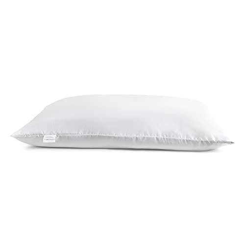 livessa Kopfkissen/Kissen 80x80 - Schlafkissen, Bettkissen, Pillow, waschbar, Ultra weich, atmungsaktiv, Hypoallergen, Obermaterial: Mikrofasergewebe, Innenmaterial: Hohlfaser…