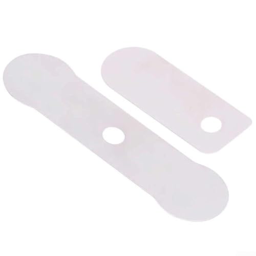 Essential Ventilplatten aus Aluminium für die Wartung von Luftkompressoren, geräuscharm, 13 x 33 mm, 10 Stück