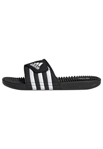 adidas Unisex Adissage Schlappen, Core Black/Ftwr White/Core Black,43 EU