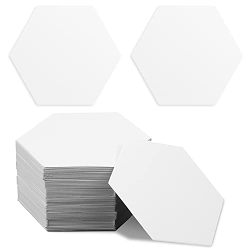 300 Stück Hexagon Englisch Papier Steppvorlagen Schablonen, 2,56 cm Papier Quilten Vorlagen Sechseckige Papieransetzformen für Quiltzubehör zum Spleißen von Patchwork