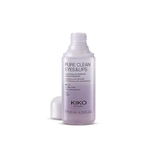 KIKO Milano Pure Clean Eyes & Lips | Zweiphasen-Make-Up-Entferner Für Augen Und Lippen