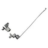 xbiez 1 Paar LCD-Bildschirm-Scharniere für T400 R400 Serie Laptop-Scharniere, widerstandsfähig, abriebfest, starke Scharniere