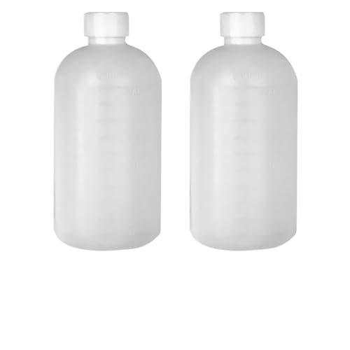 OLIREW 2pcs Chemical Sample Bottles Scientific Bottle Empty Gallon Storage Containers Liquid Reagent Bottle Reagent Storage Bottle