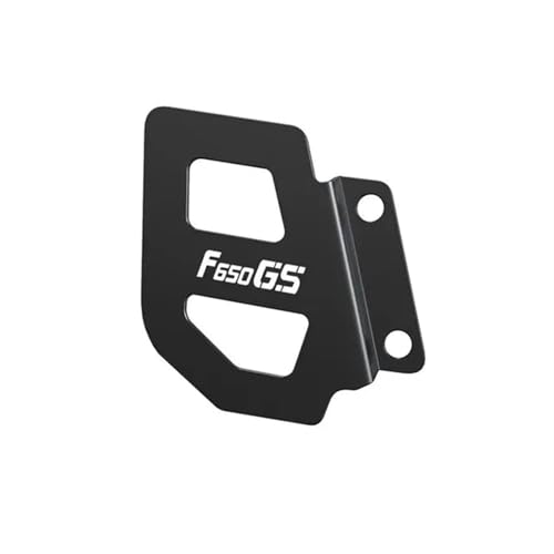 HUISI Motorrad FIT for BMW F 650 GS F650GS Einzel Dakar G650GS Sertao G 650 GS Hinterradbremse Hauptbremszylinder Schutzabdeckung(Black)