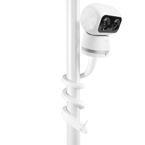 TIUIHU Flexible Twist Halterung für eufy Security Indoor Cam S350,Kamera Wandhalterung zubehör für eufy Security Indoor Cam S350