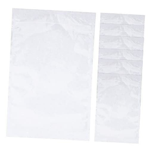 DIYEAH Etiketten-aufkleberbeutel 100 Stück Selbstklebende Beutel Für Den Versand Von Packlisten Pe 120 X 180 Mm Weiß Einfaches Und Dennoch Funktionales Design