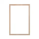 Shukqueen 50x60cm Holzrahmen für Malen nach Zahlen und Ölgemälde 4 Streifen Leinwand Keilrahmen