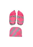 ergobag pack Seitentaschen Zip Set Sichtbarkeits-Set mit Seitentaschen pack cubo und cubo light Set 3-teilig Pink