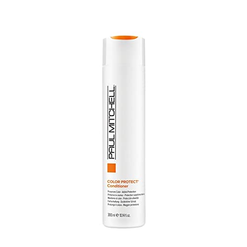 Paul Mitchell Color Protect Conditioner - pflegende Haarspülung für coloriertes Haar, Haarpflege-Mittel entwirrt und spendet Feuchtigkeit, 300 ml