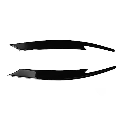 MEXWLOP Auto-Frontscheinwerfer-Augenlider, Augenbrauen, glänzender schwarzer Autoverkleidungsaufkleber, for Toyota, for Subaru Impreza WRX 10 2008 2009 2010 2011 Augenlidverkleidung für Scheinwerfer