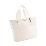 Nishiyuenyi TOTE Handtasche Große lässige faltbare Nylon Leichte Umhängetasche Laptop -Tasche für Reiseinkauf Business Urlaubsarbeit, Beige