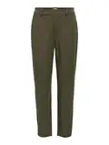 Object Objlisa Slim Pant Noos Stoffhose für Damen, Ivy Green,36