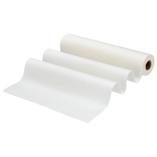 FINGERINSPIRE Halbe Rolle Rohes Reispapier 35.3cm Breites Chinesisches Kalligrafiepapier Sumi Papier/Xuan Papier/Reispapier Zum Schreiben Mit Pinseltinte Für Liebhaber Der Chinesischen Kalligrafie