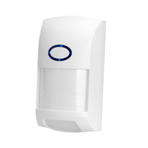 Holibanna 1Stück Smart Home Infrarot Sicherheitsdetektor Weiß Intelligenter Bewegungsmelder mit Steuerung gegen Fehlalarme für Innen und Außenbereich