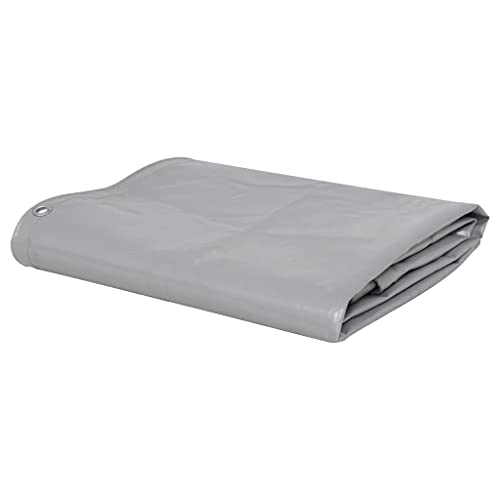 Home & Garden-Abdeckplane, 650 g/m, 2 x 3 m, Grau, Möbelauswahl