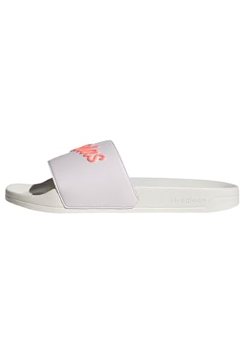 adidas Damen Adilette Shower , Almost Pink / Acid Red / Chalk White,39 EU