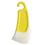Küchendekontaminationsartefakt, weicher Silikonschaber zum Reinigen von Schüsseln und Geschirr ohne fettigen Schmutz. Reinigung von Pfannen und Schüsseln in Spülmittel Kanister (Yellow, One Size)