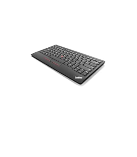 LENOVO ThinkPad TrackPoint II RF Wireless Keyboard + Bluetooth QWERTZ Deutsch Schwarz, Mini