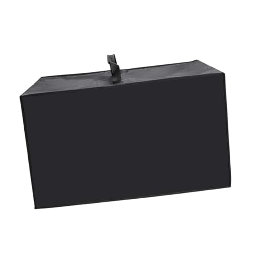 Milageto Mikrowellen-Abdeckung, Geräte-Schutzhaube, wasserdichtes Oxford-Tuch, universeller Schutz für Küchenarbeitsplatte, Ofen, Schwarz