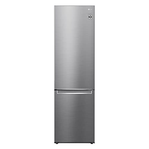 LG GBP52PZNCN1 | 384 L | Kühl Gefrierkombination | Total No Frost Kühlschrank mit Innendisplay | Door & Linear Cooling Technologie | Niedriger Geräuschpegel | Platinum Silver