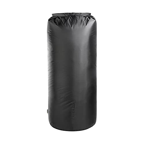 Tatonka Packsack Dry Sack 80l - Wasserdichter Packbeutel mit Rollverschluss und Steckschließe - Aus recyceltem Polyester - 80 Liter Volumen (schwarz)