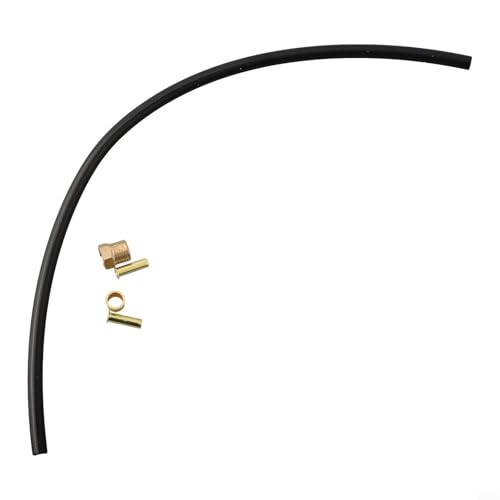 HOgardenME 30 cm Luftkompressor Nylonschlauch Kompressoren Schlauch Ersatz Hochdruckschlauch mit Rückschlagventil verbindet Pneumatische Geräte Zubehör