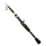 Telescopic Fishing Rod Tragbare Gussrute Angelrute Langstrecke Teleskop Köderstange Langstreckengussstange Teleskop Fischerei Stange Tragbare Angelrute Gussguss Long Rang Rang Rang Rang Rang Rang