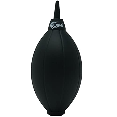 UES AB09 Kamera-Luftgebläse mit Weicher Silikonspitze – Power Blasebalg Reinigen von Kamera, DSLR, Spiegelreflex, Objektiv, Sensor, PC Tastatur, Optik – Kompakt, Effektiv und Sicher