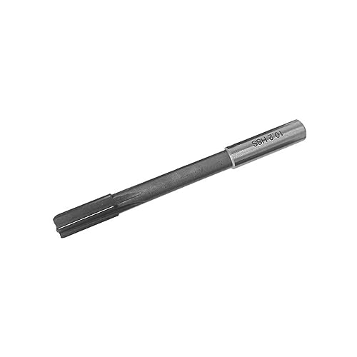 KIRANDY 9–10 mm Maschinenreibahle aus gehärtetem Schnellarbeitsstahl mit geradem Schaft, hochpräzise H7-Reibahle(Reamer 9.4mm)