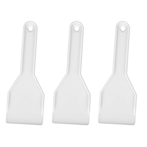 3 Stück kühlschrank Eiskratzer gefrierschrank, Frostschaufel-Set für Kühlschrank und Gefrierschrank, Kunststoff-Eisschaber zum Entfernen von EIS und Schnee, Kühlschrankentstopfung scrapers
